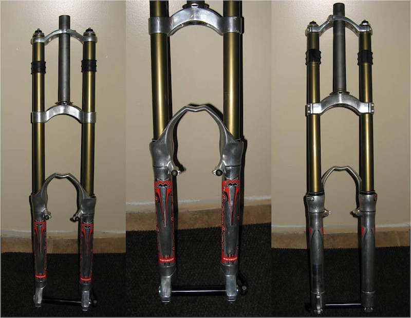 Marzocchi Super T Pro Dual Crown Fork 170mm travel For Sale