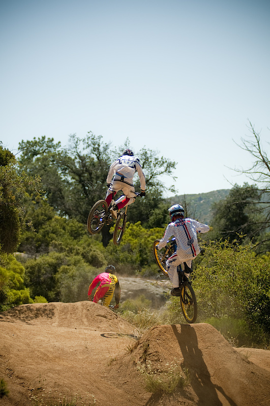 Local San Diego rippers Connor Bloum, Cody Johnson, and Andre Pepin session The Pine jumps throwing down their interpretation of a whip/scrub.

Send us a pic/video of your whip to be in the running for FREE product and gear courtesy of darktimbers.com

email to darktimbers@gmail.com

Photo credit: Austin Pepin