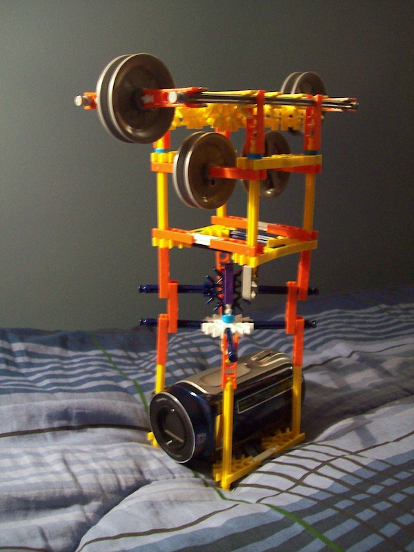 Cable Cam I made with rotating base.