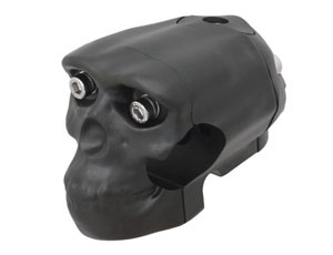 Dirty Dog Reaper Stem Reaper Skull Stem, (31.8) 50mm black For Sale