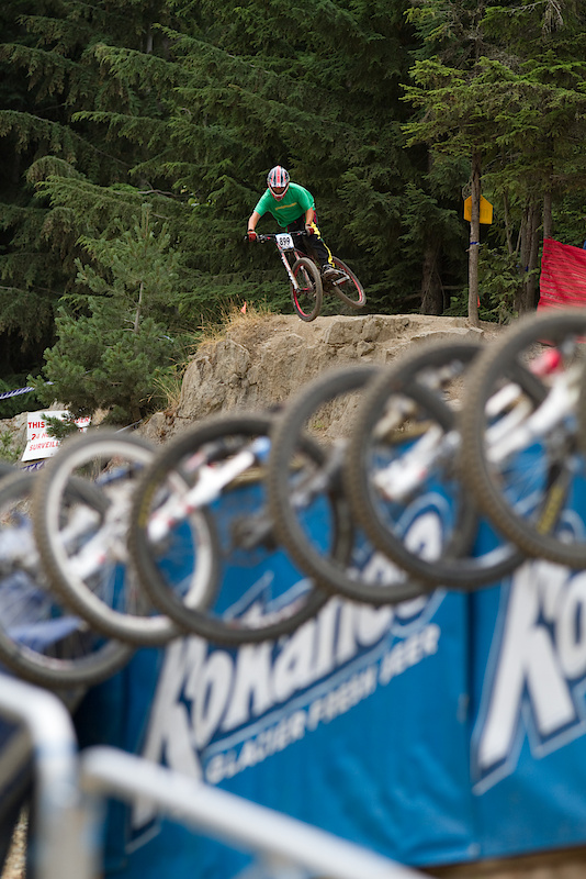 A random rider getting his style on