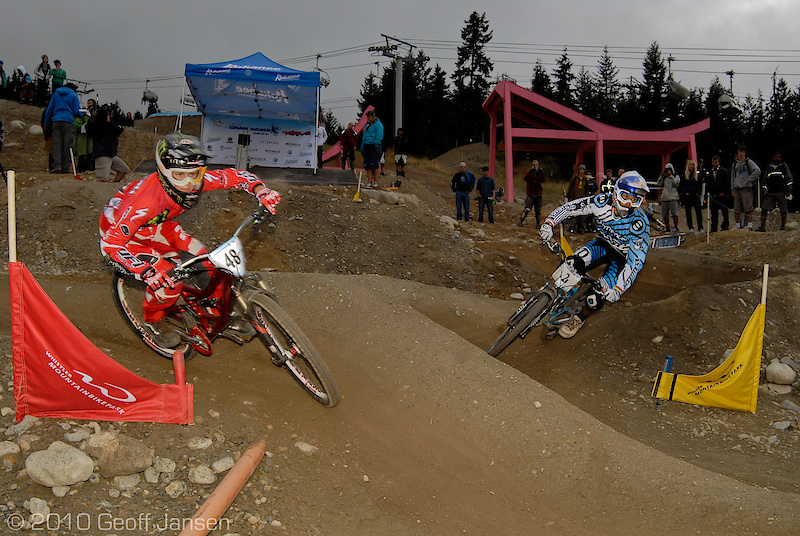 Troy Brosnan and Gee Atherton Battling it out!