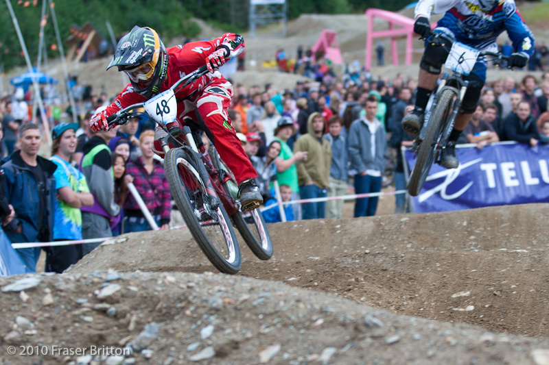Troy Brosnan is so fast! His finish was amazing for his age!