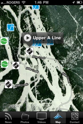 The Camp of Champions has GoPro'd every run in The Whistler Bike Park. Download The Camp of Champions App from itunes and play every trail on your phone. Want to know what a trail looks like? Preview it on the app. Every run is on the COC app..