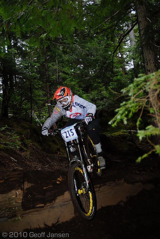 Pro woman winner Anne Caro Chausson on her way to victory