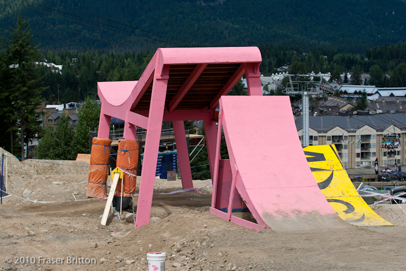 It may be pink, but there is nothing girly about the whale tail!