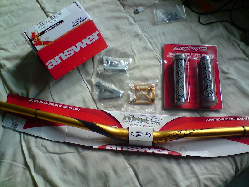 new bits

Answer bars
Answer stem
Sunline Grips