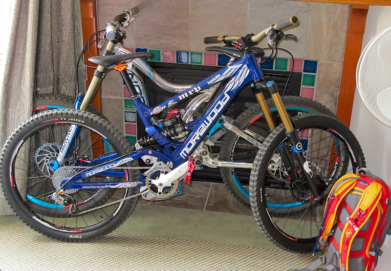 Bikes ready for action.