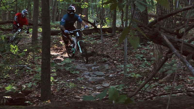 Frame grab for my new upcoming video.  Just Ride - FR/DH