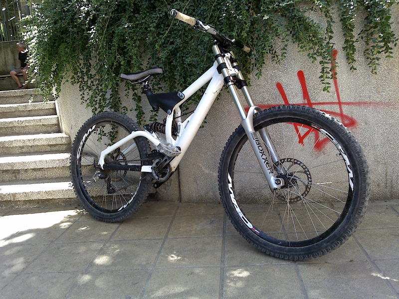 my bike with the new fork
