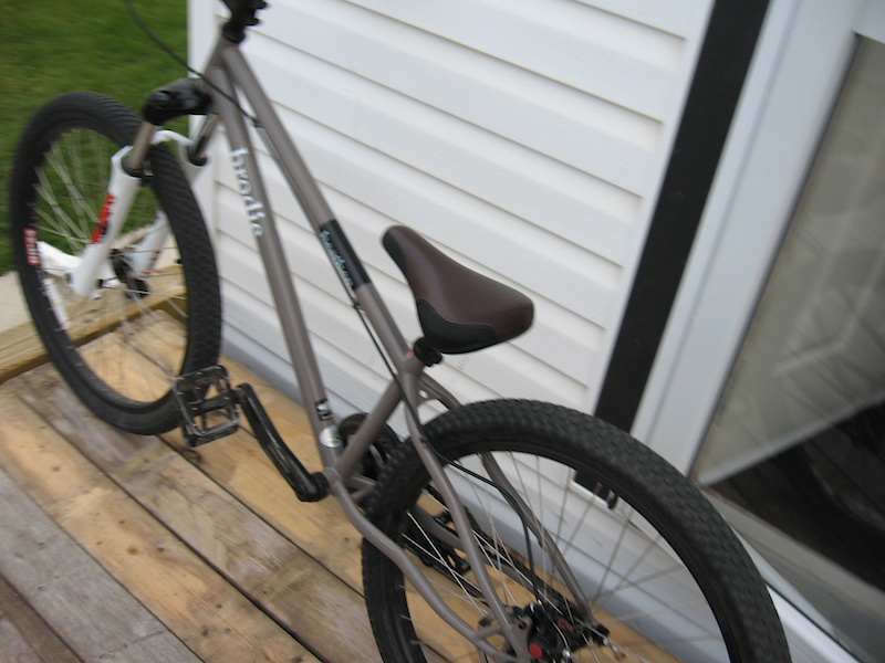 blured pic of my bike