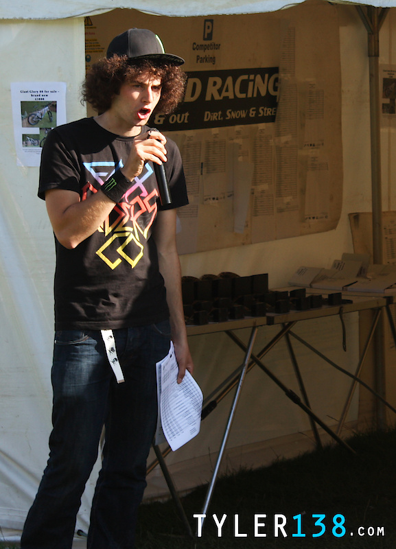 Toby 'Afroman Parodi' ripping up the mic.