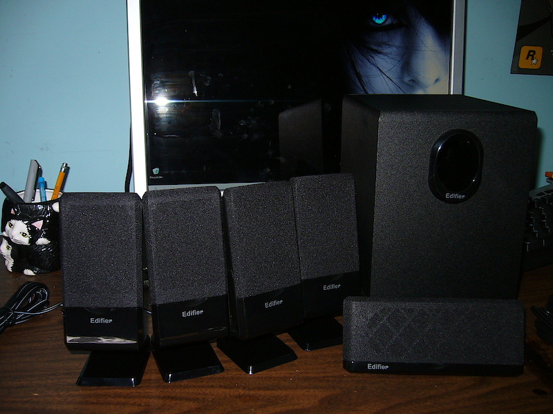 Got some new Speakers, time to pwn some noobs with surround sound.