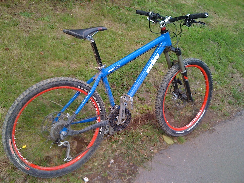 My new Ragley Mmmbop first chistened on the Cwmcarn trail.