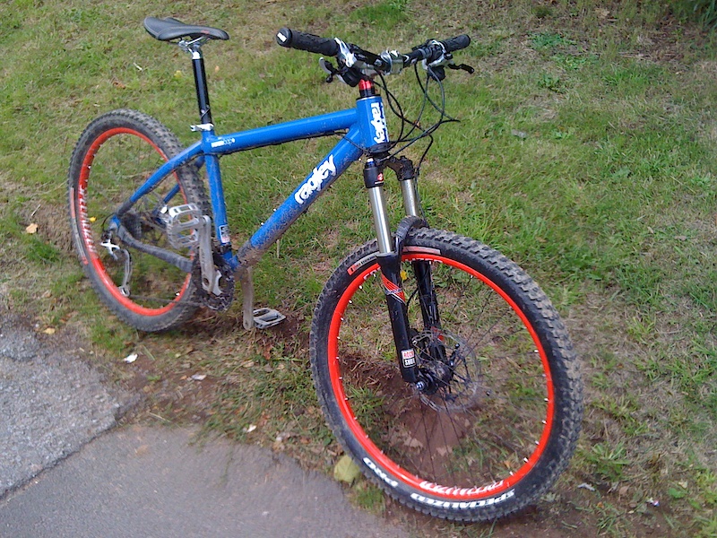 My new Ragley Mmmbop first chistened on the Cwmcarn trail.