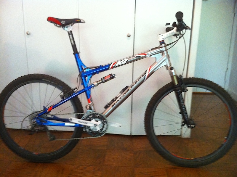 k2 razorback team mountain bike