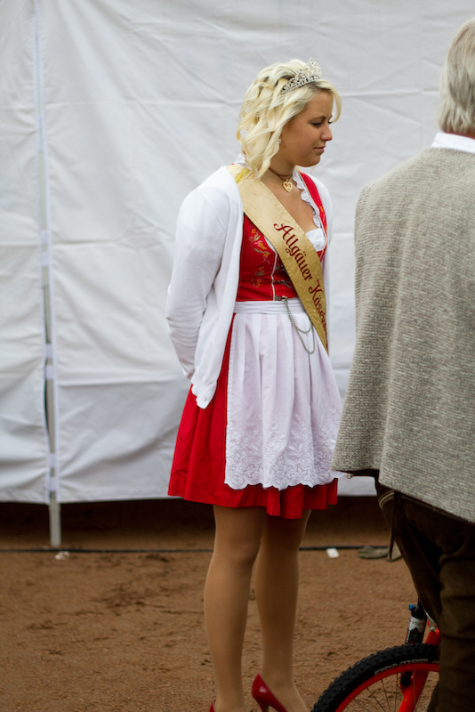 May as well finish of the story with a pretty frauline. Although she seems to have been crowned as the queen of something, I wasn't able to read her sash to figure out what! I have high hopes for love overcoming the language barrier that stands between us!