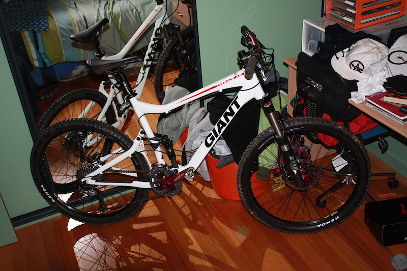 New Giant Trance X3. With
New parts.