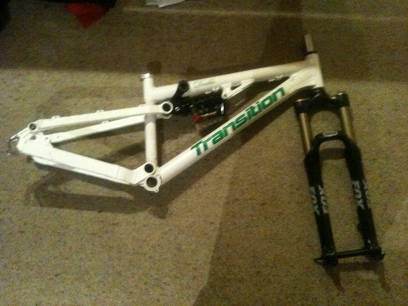 new frame with my bargin fox 36's on