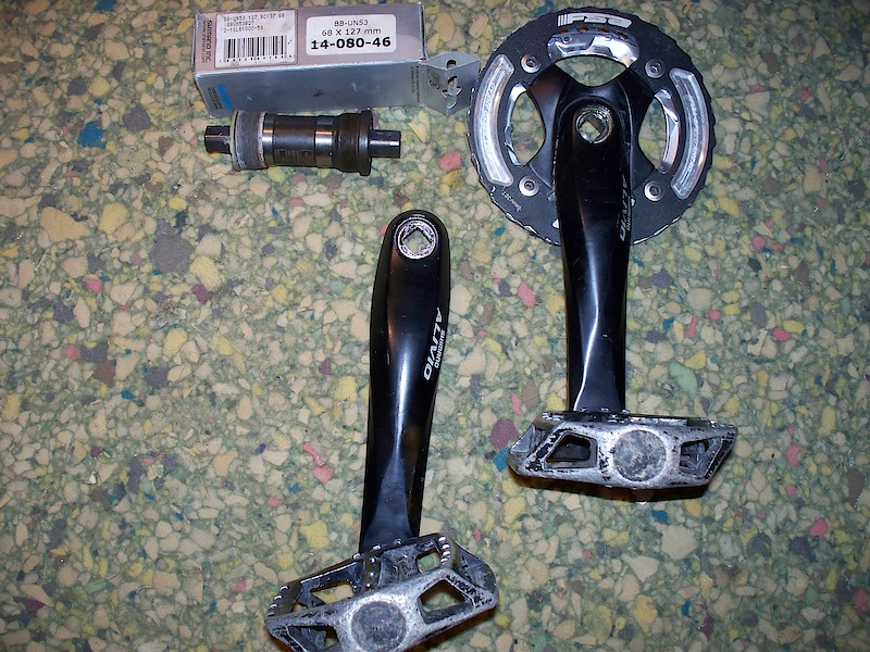 shimano cranks and pedals