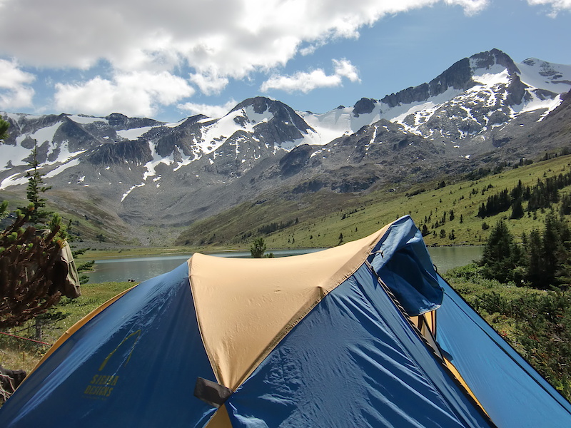 Pics for "Chilcotin Epic 2010" blog.
Camp near Powell Pass.