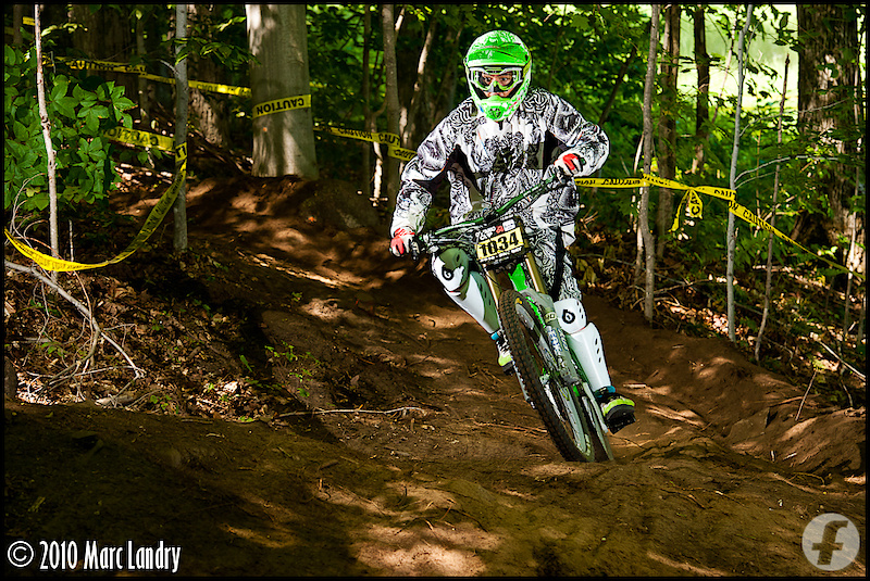 Me Riding the course,Props to Marc Landry ..He is an amazing photographer!