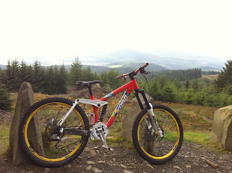 2010
My bike at the top of Spooky Woods
