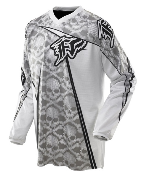 2010 Fox Racing HC Print Jersey - Crossbones White
talla S
precio: $100.000


INFO 3114773893 
diegomarley9@hotmail.com