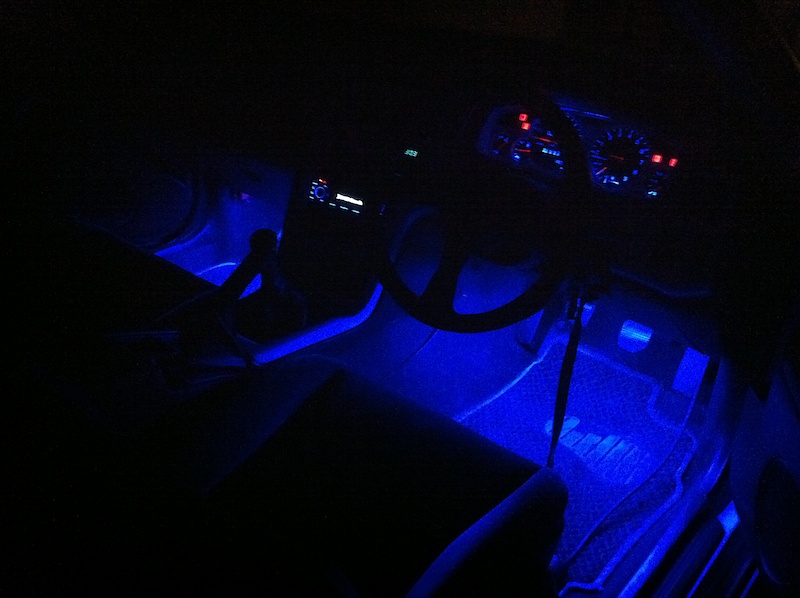 Skyline R33 interior lighting