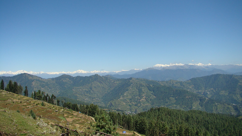 Spectacular views while racing
