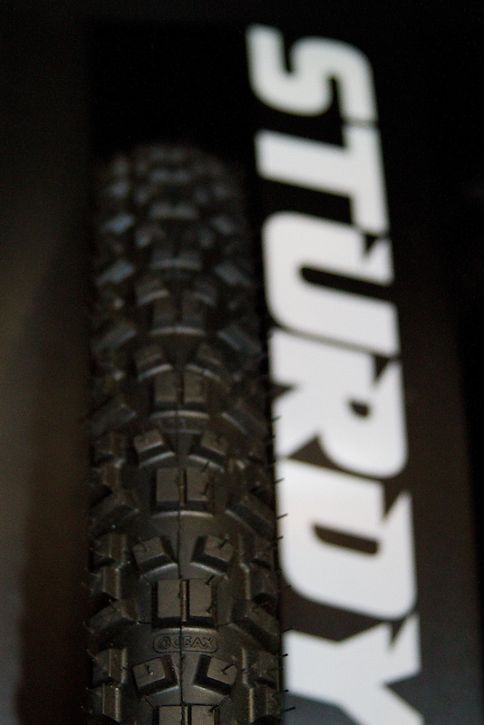 Geax has a host of tires that span pretty much any condition or type of bike, but their Sturdy is designed specifically for more aggressive riders and terrain. If the name itself didn't tip you off, this is no flyweight XC tire, but rather a full sized 2.25