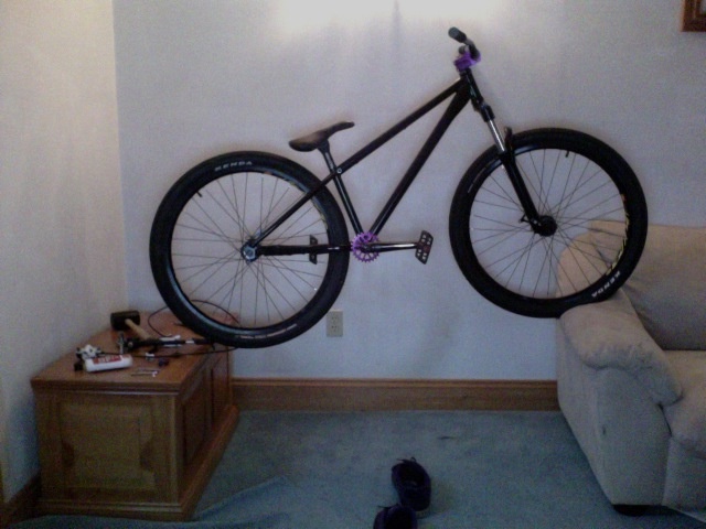 my 2010/2011 bike waiting for my chain to get in cause i broke my other one