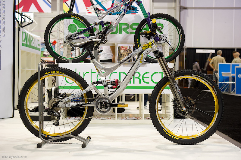 Corsair Dominion set up as a medium travel freeride bike