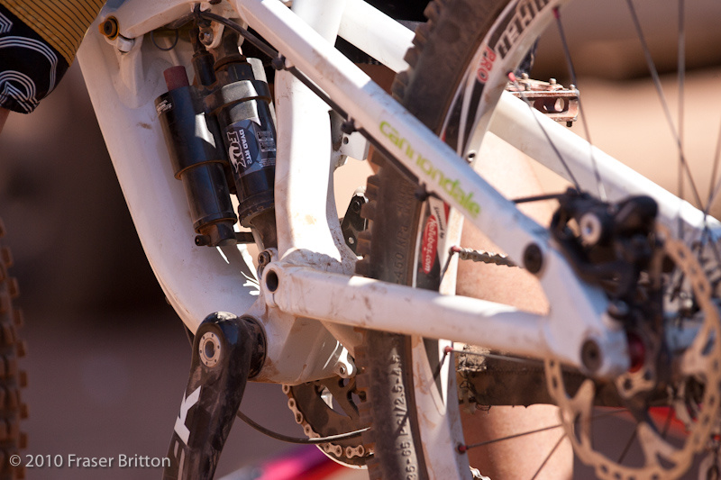 Fox DYAD Air Shock. How many chambers does one shock need? Also... CVD's prototype Cannondale.