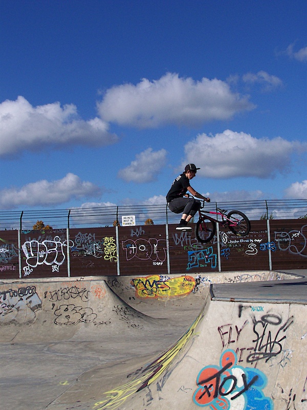 me (billy) at Dublin skate park in Naas, Ireland photo by