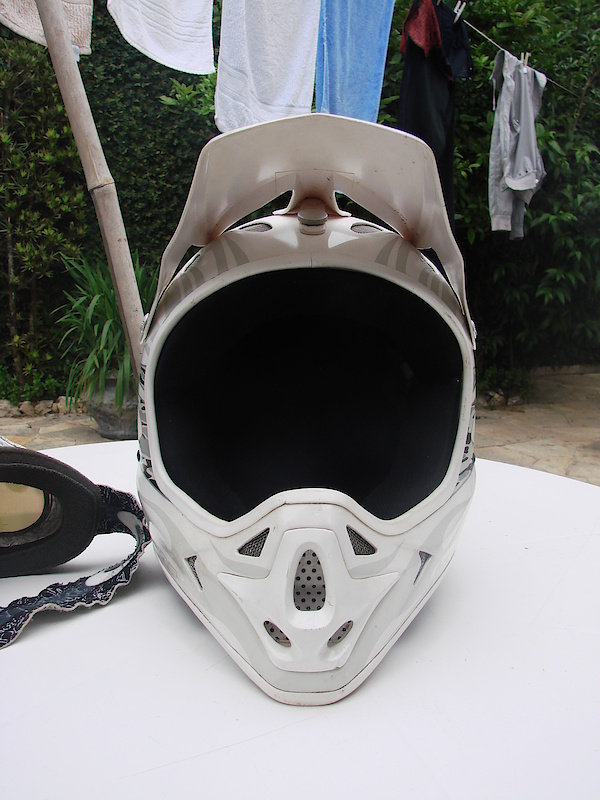 helmet front view