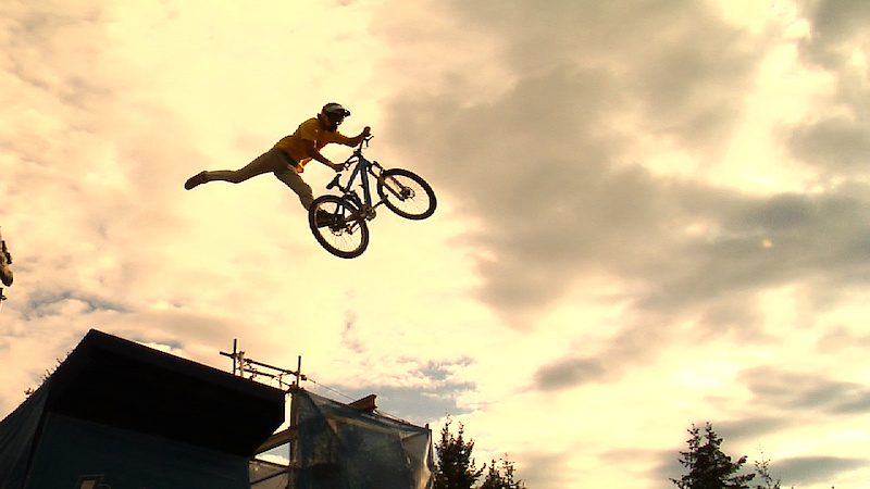 Just a freezeframe from Crankworx 2009 , 2010 pictures coming soon if enough people want to see them . 
" An Epic Life" a 24 edit , 12 episode project coming soon from www.epicmountainvideo.com , http://www.pinkbike.com/video/164235/