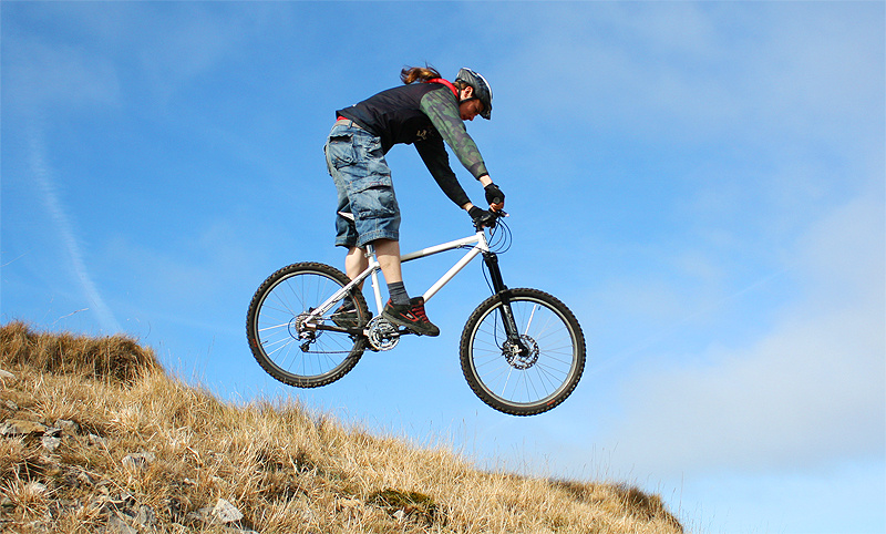 Bit of air on the Orme