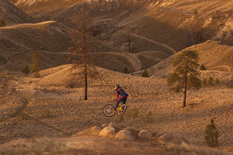 Tyler styling it up in the warm Kamloops sunset