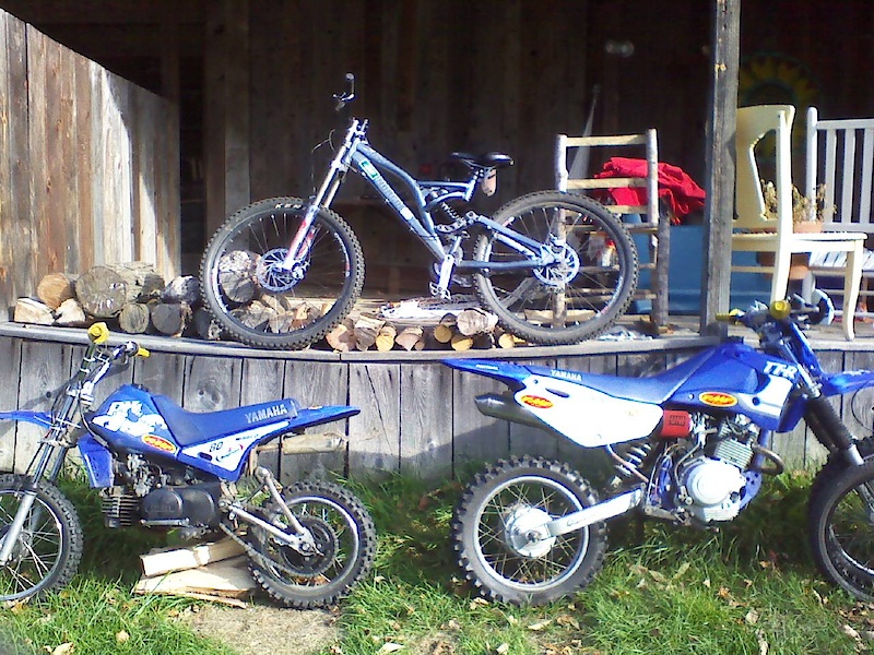 norco six one, pw80 pit bike and ttr 125