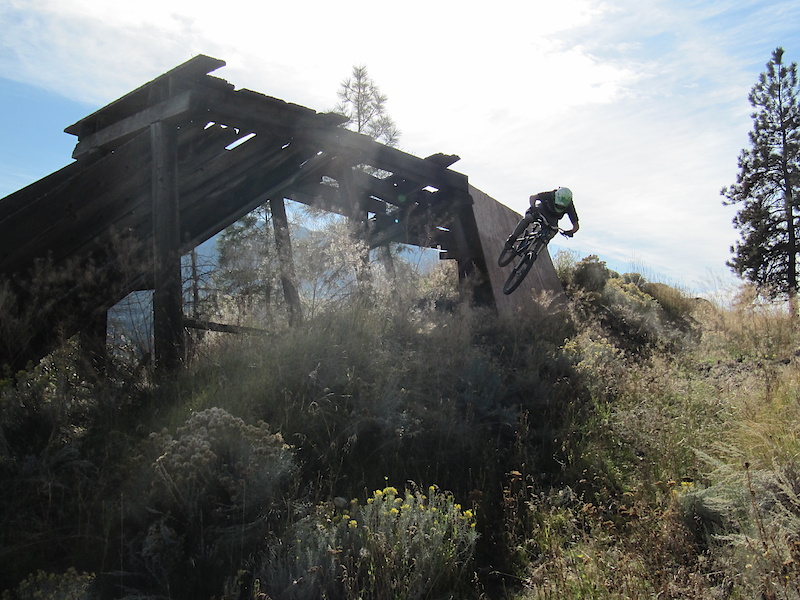 abandoned mineshaft wallride