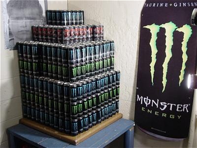 monster energy types stack