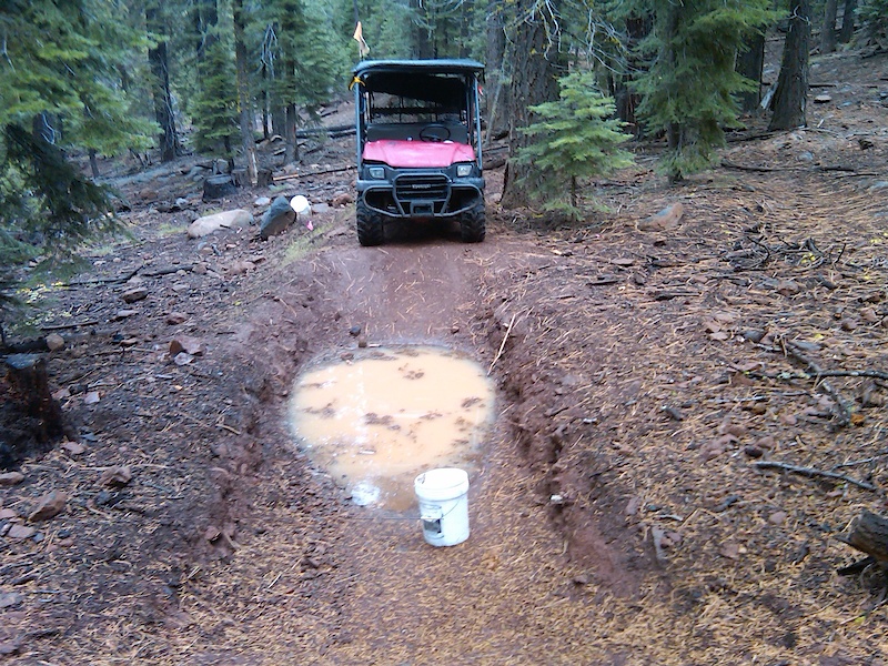 We don't get a lot of rain in Tahoe - when it poors it makes a mess