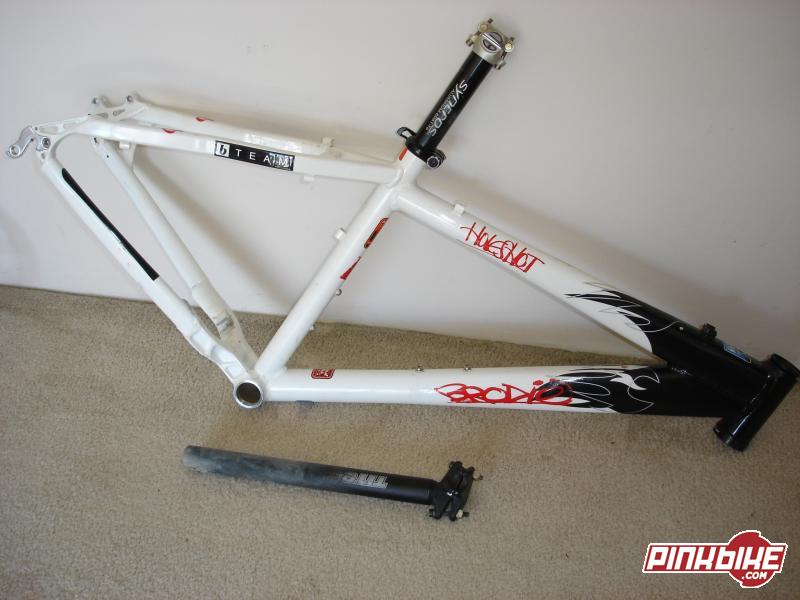 2004 BRODIE HOLESHOT B TEAM 7005 ALUMINUM FREERIDE HARDTAIL in 16