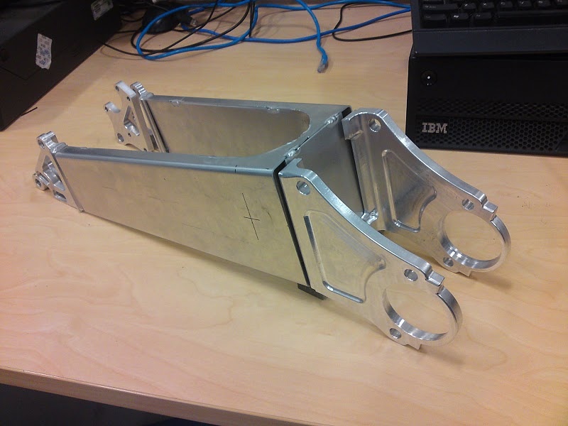 The Jezken's swingarm in the early stages of life.