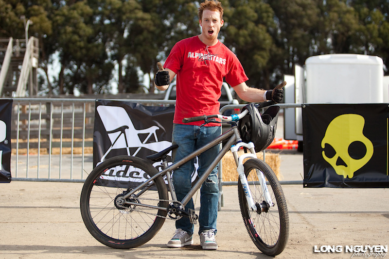 Shelby Paget gives his raw Specialize P series 2 thumbs up!