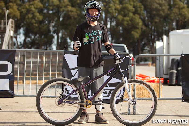 James Visser is thumbs up for his Norco 250