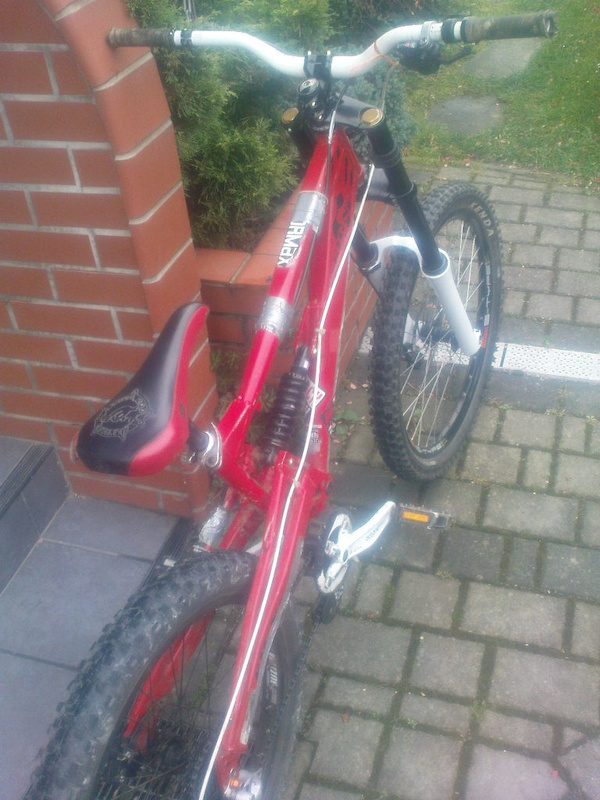 new fork and front wheel, but it's not the end of changes for next season