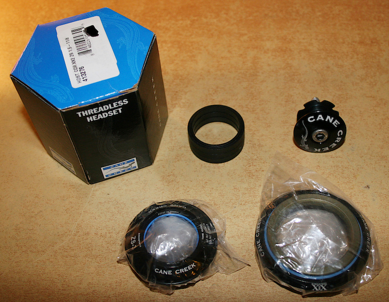 Headset Cane Creek XX2 ZS3 => 1.5" 1 1/8" Black For Sale