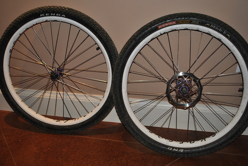 syncros wheelset laced to NS hubs. for sale,